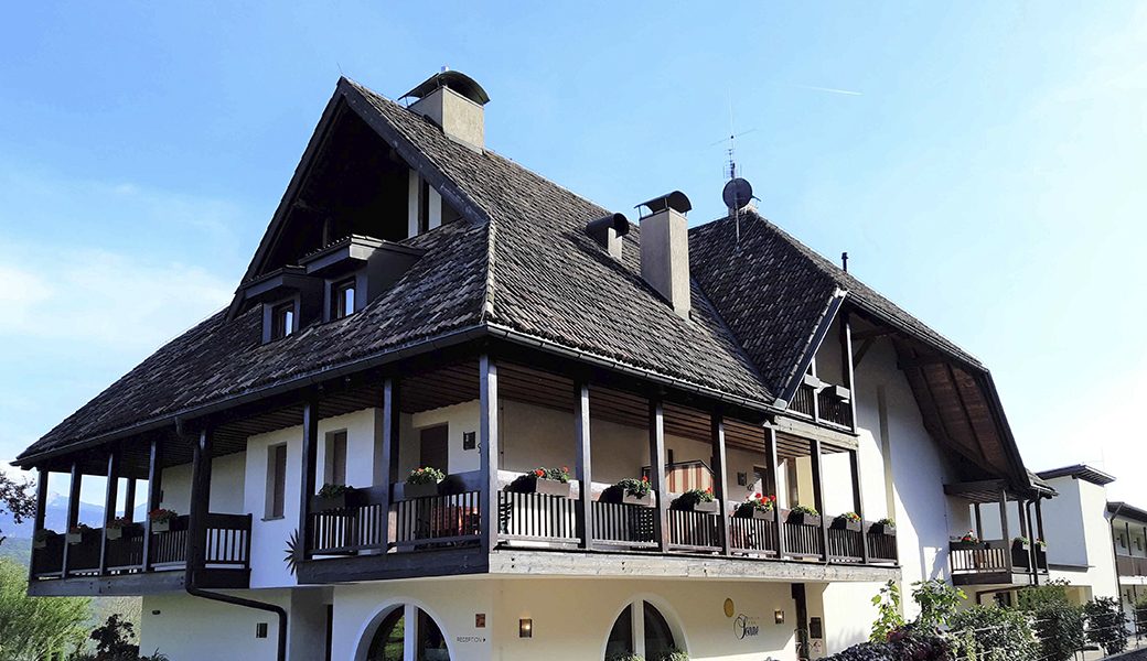 Het hotel in Kaltern