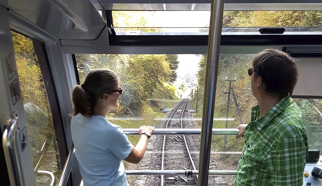 Met de Mendelbahn naar de pas